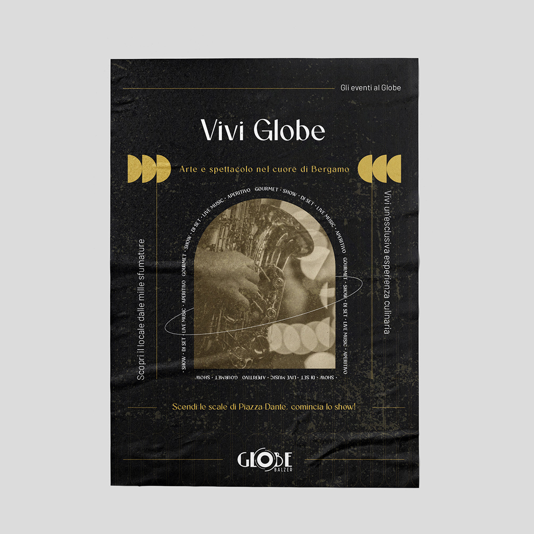 immagine grafica locandina balzer globe